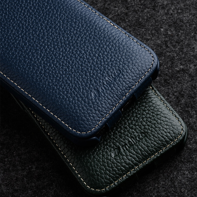 Classic Flip Leather Anti-drop Phone Case with Full Protection and Anti-fingerprint Features